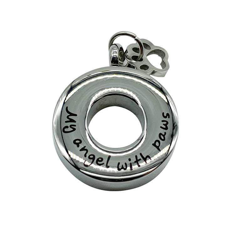 Angel With Paws Pendant