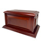 Cardinal Wood Urn