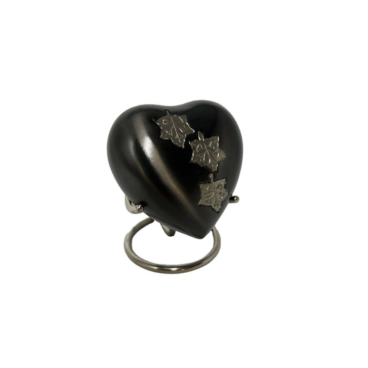 Ashen Leaves Heart