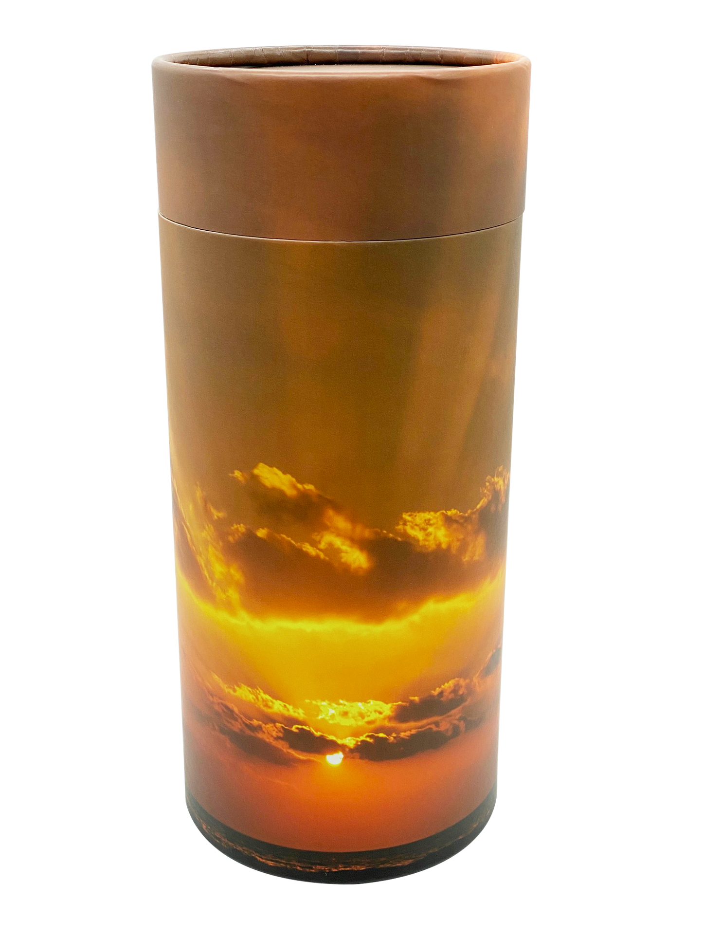 Golden Sunset Scattering Tube