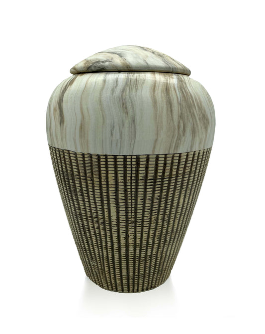 Marble Reed Urn