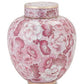 Cameo Rose Cloisonné Urn