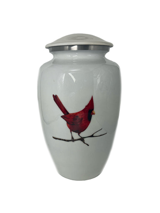 Cardinal Aluminum Urn