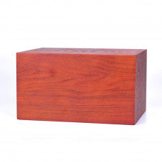 Scarlet Wood Urn